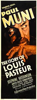Hand To Chin Prints: THE STORY OF LOUIS PASTEUR, Paul Muni, 1935