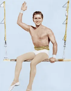 Trapeze Prints: THE STORY OF THREE LOVES, Kirk Douglas in Equilibrium segment, 1953