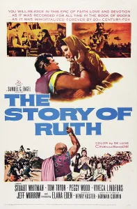 Whitman Prints: THE STORY OF RUTH, poster art, top l-r: Stuart Whitman