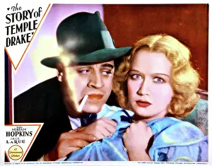 Smoking Prints: THE STORY OF TEMPLE DRAKE, Jack La Rue, Miriam Hopkins, 1933