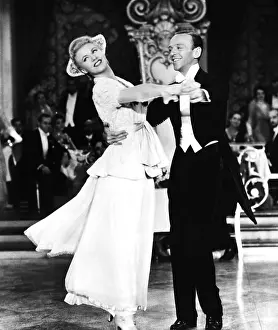Dance Team Prints: THE STORY OF VERNON AND IRENE CASTLE, from left, Ginger Rogers, Fred Astaire, 1939