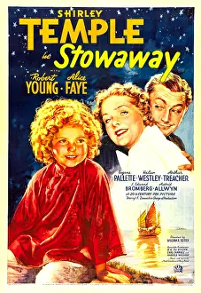 Ship Prints: STOWAWAY, from left: Shirley Temple