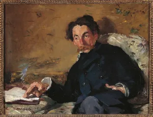 Poet Prints: Stphane Mallarm, by Edouard Manet