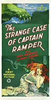 1927 Movies Prints: THE STRANGE CASE OF CAPTAIN RAMPER, US poster art, 1927
