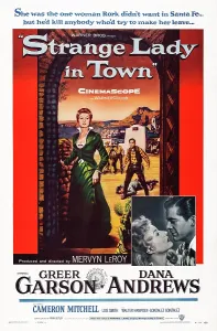 Dana Prints: STRANGE LADY IN TOWN, US poster
