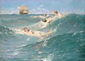 Boats Prints: THE STRANGE SEAS, by George Willoughby Maynard