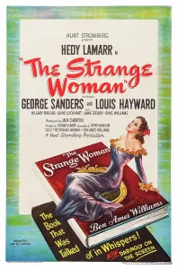Images Dated 15th April 2015: THE STRANGE WOMAN, US poster art, Hedy Lamarr, 1946