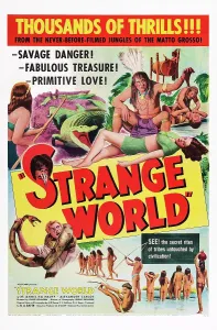 Images Dated 13th December 2013: STRANGE WORLD, (aka DIE GOTTIN VOM RIO VENI), US poster art, 1951