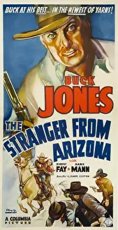 Images Dated 10th September 2009: THE STRANGER FROM ARIZONA, top: Buck Jones, 1938