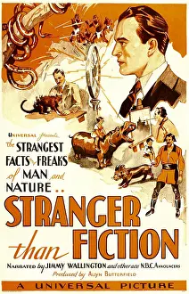News Prints: STRANGER THAN FICTION, top right: Jimmy Wallington, 1934