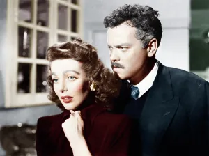 Images Dated 11th September 2012: THE STRANGER, from left: Loretta Young, Orson Welles, 1946