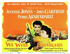 2017 Prints: WE WERE STRANGERS, John Garfield, Jennifer Jones, 1949