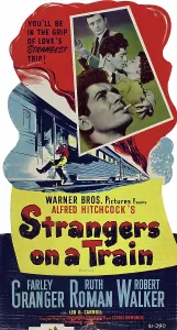 Walker Prints: STRANGERS ON A TRAIN, US poster