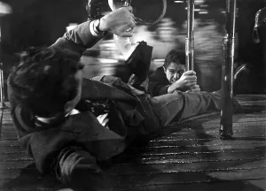 Granger Prints: STRANGERS ON A TRAIN, Robert Walker, Farley Granger, 1951