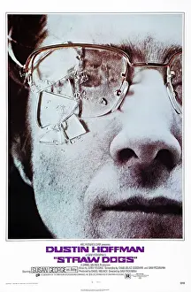 Dustin Prints: STRAW DOGS, US poster art, Dustin Hoffman, 1971
