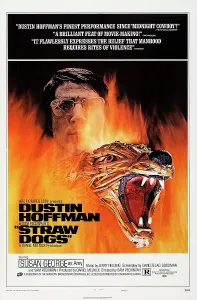 Dogs Prints: STRAW DOGS, US poster art, Dustin Hoffman, 1971