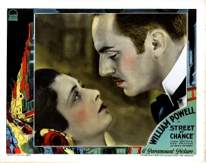 STREET OF CHANCE, from left, Kay Francis, William Powell, 1930