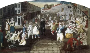 Frenchman Prints: Street Performers at the Carnival Populaire