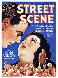 Images Dated 18th March 2010: STREET SCENE, from left: William Collier Jr. Sylvia Sidney on window card, 1931