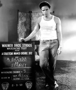 Denim Prints: A STREETCAR NAMED DESIRE, Marlon Brando, 1951