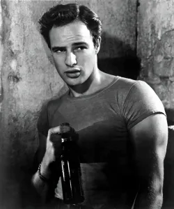 Beer Bottle Prints: A STREETCAR NAMED DESIRE, Marlon Brando, 1951
