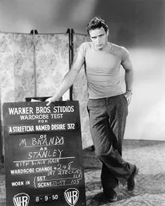 Images Dated 20th December 2013: A STREETCAR NAMED DESIRE, Marlon Brando, costume test, August 9, 1950