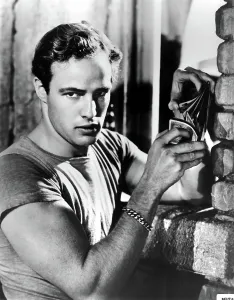 T Shirt Prints: A STREETCAR NAMED DESIRE, Marlon Brando, 1951, playing cards