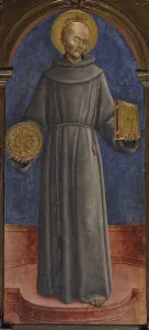 Habit Prints: Sts Jerome, Bernardine of Siena and Louis of Toulouse