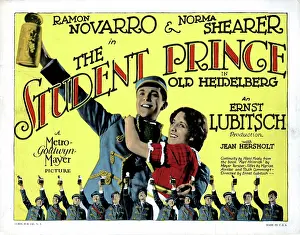 Ramon Prints: THE STUDENT PRINCE IN OLD HEIDELBERG, from left: Ramon Novarro, Norma Shearer, 1927