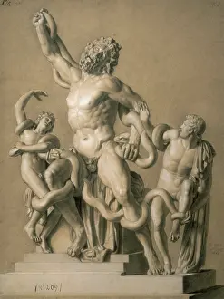 Study Prints: Study from the Group of the Laocoon (Studio dal gruppo del Laocoonte)