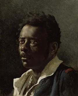 Lcgr1606 Prints: Study of a Model, by Theodore Gericault, 1818-19, French painting, oil on canvas