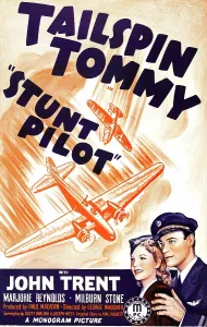 Images Dated 18th January 2013: STUNT PILOT, US poster art, from left: Marjorie Reynolds, John Trent, 1939