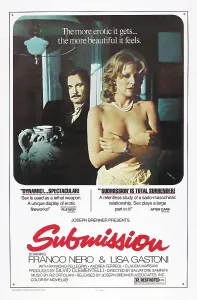 SUBMISSION, (aka SCANDALO), US poster, Franco Nero, Lisa Gastoni, 1976