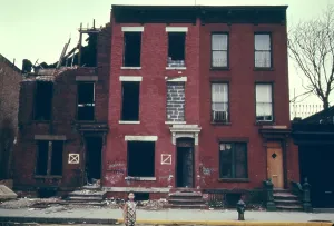 Brooklyn Prints: Substandard housing in Brooklyn New York City