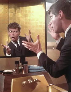 Reflection Prints: HOW TO SUCCEED IN BUSINESS WITHOUT REALLY TRYING, Robert Morse, 1967