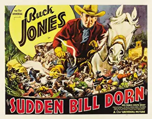 Images Dated 14th August 2009: SUDDEN BILL DORN, center: Buck Jones, 1937