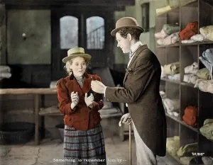 Harold Prints: SUDS, from left, Mary Pickford, Harold Goodwin, 1920