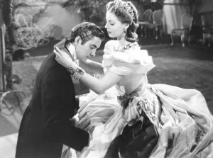 Images Dated 29th January 2014: SUEZ, from left: Tyrone Power, Loretta Young