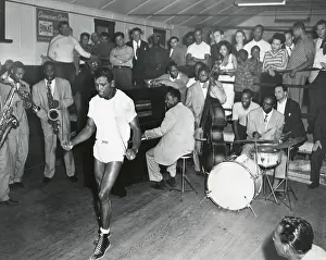 Exercise Prints: Sugar Ray Robinson training for a title defense against Steve Belloise
