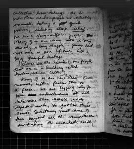 Communes Prints: Suicide note, Written and signed by Annie Moore