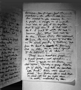 Communes Prints: Suicide note, Written and signed by Annie Moore