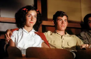 Gary Prints: SUMMER OF 42, from left: Katherine Allentuck, Gary Grimes, 1971