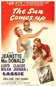 Embracing Prints: THE SUN COMES UP, US poster, from top: Lloyd Nolan