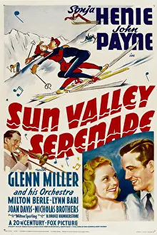 1941 Movies Prints: SUN VALLEY SERENADE, Glenn Miller