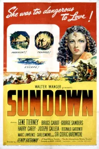Tierney Prints: SUNDOWN, Gene Tierney, 1941