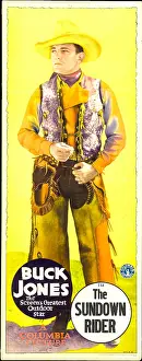 Images Dated 19th October 2009: SUNDOWN RIDER, Buck Jones on insert poster, 1932