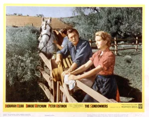 Anderson Prints: THE SUNDOWNERS, Michael Anderson Jr, Robert Mitchum, Deborah Kerr, 1960