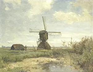 Spring Prints: Sunny Day, a Mill to a Waterway