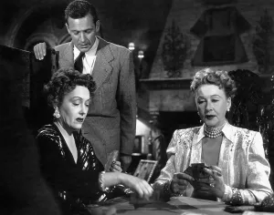SUNSET BOULEVARD, Gloria Swanson, William Holden, Anna Q. Nilsson, 1950