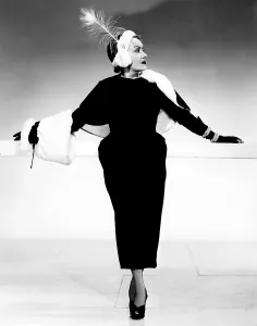 Edith Head Prints: SUNSET BOULEVARD, Gloria Swanson, in a suit by Edith Head, 1950